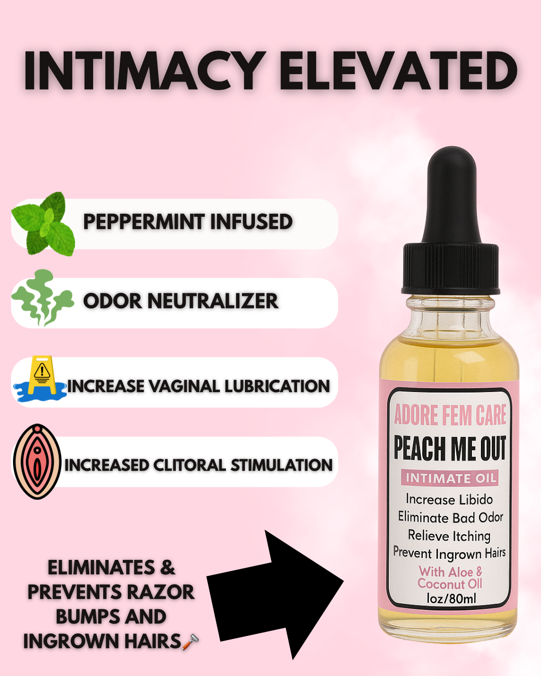Peach Me Out Intimate Oil
